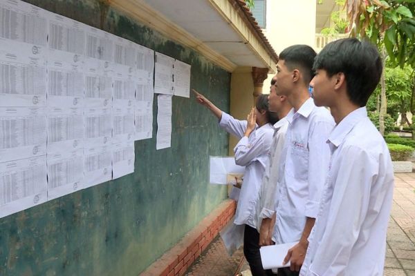 58 thí sinh Ninh Bình vắng mặt trong ngày làm thủ tục dự thi