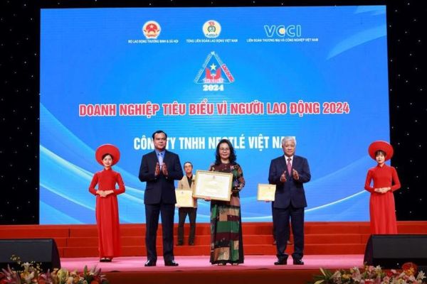 Nestlé Việt Nam được vinh danh Doanh nghiệp vì người lao động năm thứ 5 liên tiếp
