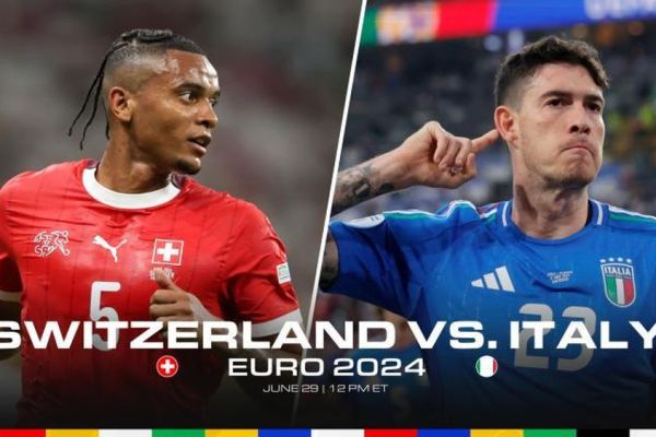 Trực tiếp Thụy Sĩ 2-0 Ý: Ngày Ý trở thành cựu vương