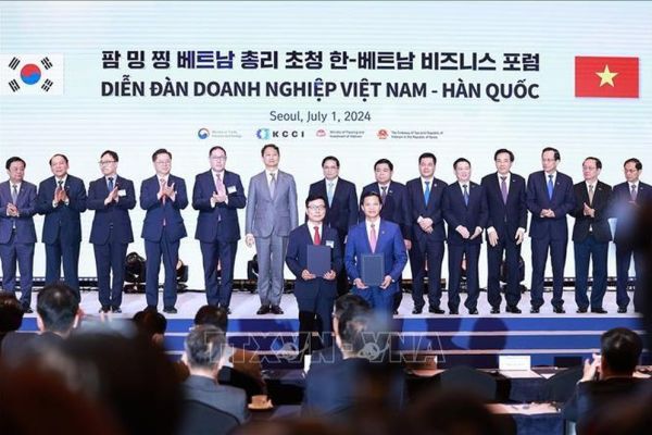 Việt Nam - Hàn Quốc nâng cao nền tảng hợp tác kinh tế song phương