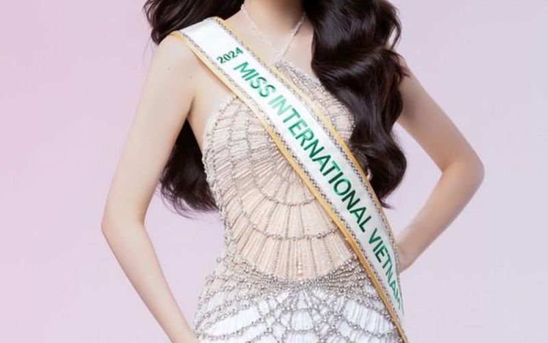 Cận cảnh nhan sắc ngọt ngào của 'Hoa hậu Việt Nam' Thanh Thủy, được khán giả ủng hộ đi thi 'Miss International 2024'