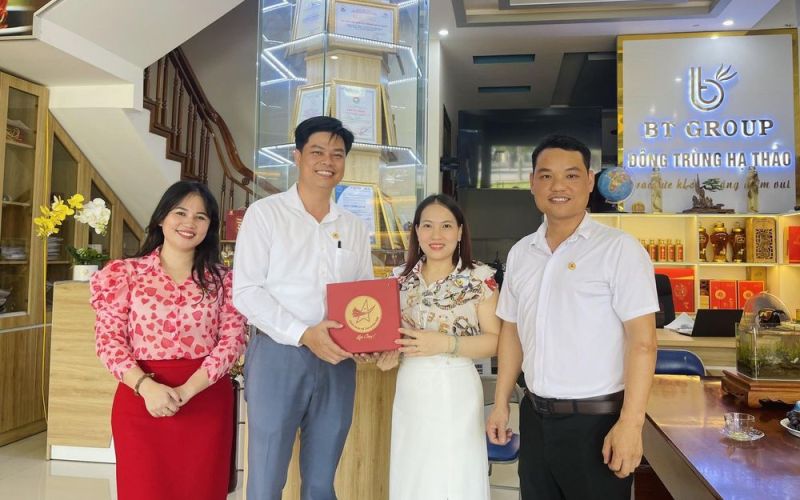 CLB Doanh nhân trẻ Quảng Nam thăm doanh nghiệp đầu năm