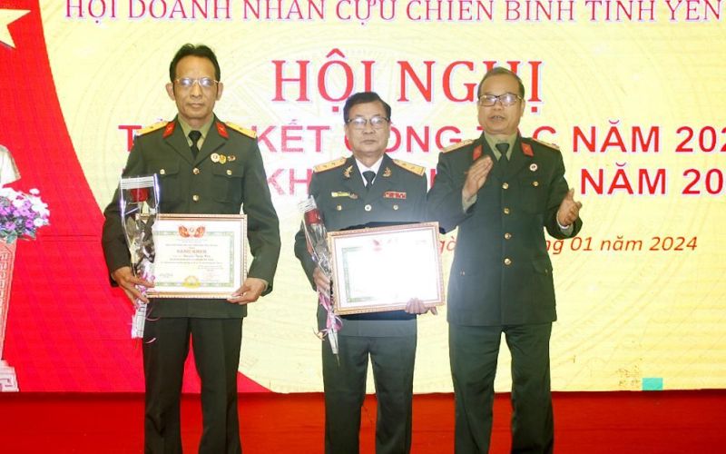 Hội Doanh nhân cựu chiến binh Yên Bái đạt tổng doanh thu doanh nghiệp hội viên gần 26 tỷ đồng