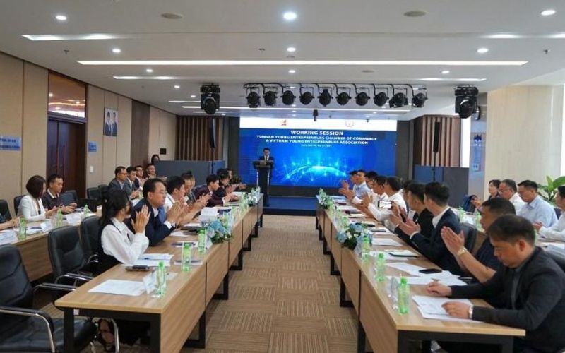 Hội doanh nhân trẻ Việt Nam, Trung Quốc tăng cường hợp tác