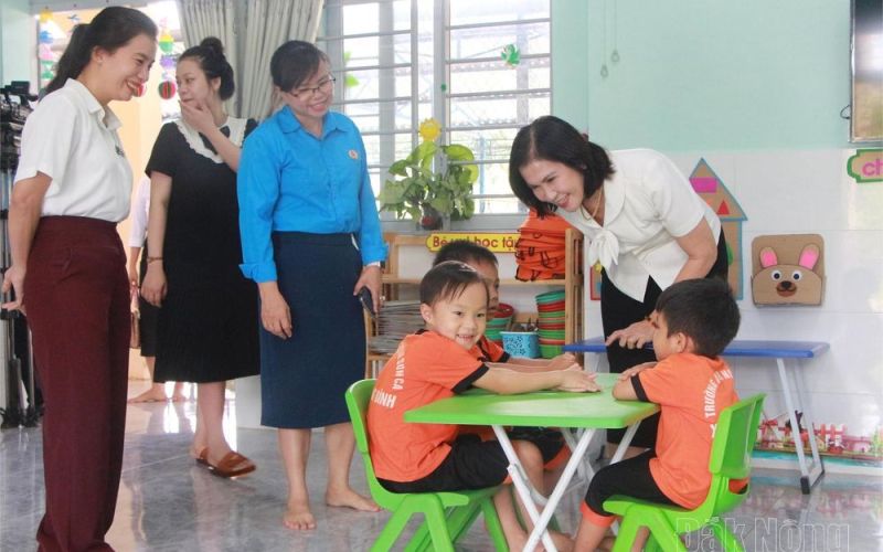 Huyện Đắk R'lấp rà soát, bố trí hợp lý mạng lưới trường học