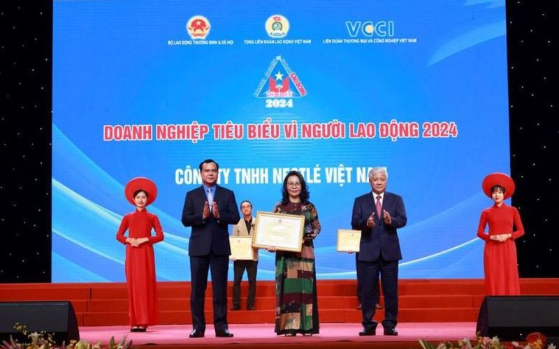 Nestlé Việt Nam được vinh danh Doanh nghiệp vì người lao động năm thứ 5 liên tiếp