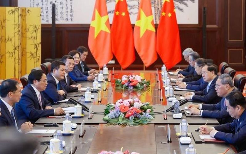 Việt Nam - Trung Quốc đẩy mạnh kết nối chiến lược