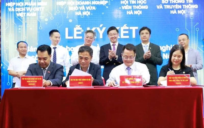 VINASA đồng hành cùng Hà Nội phát triển 10.000 doanh nghiệp công nghệ số