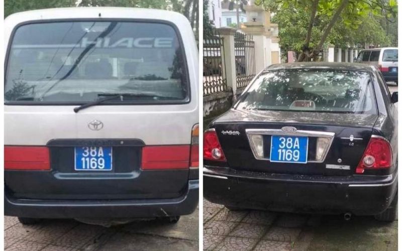 Xử phạt chủ cặp ô tô biển xanh 'anh em sinh đôi' gây xôn xao ở Hà Tĩnh